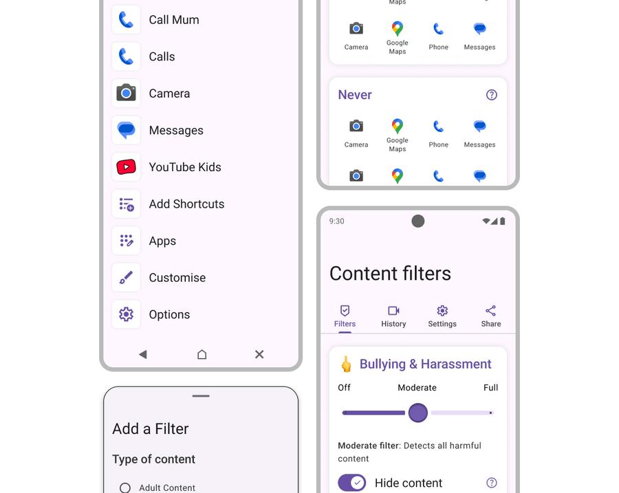 SafetyMode Features: Parenting Your Way