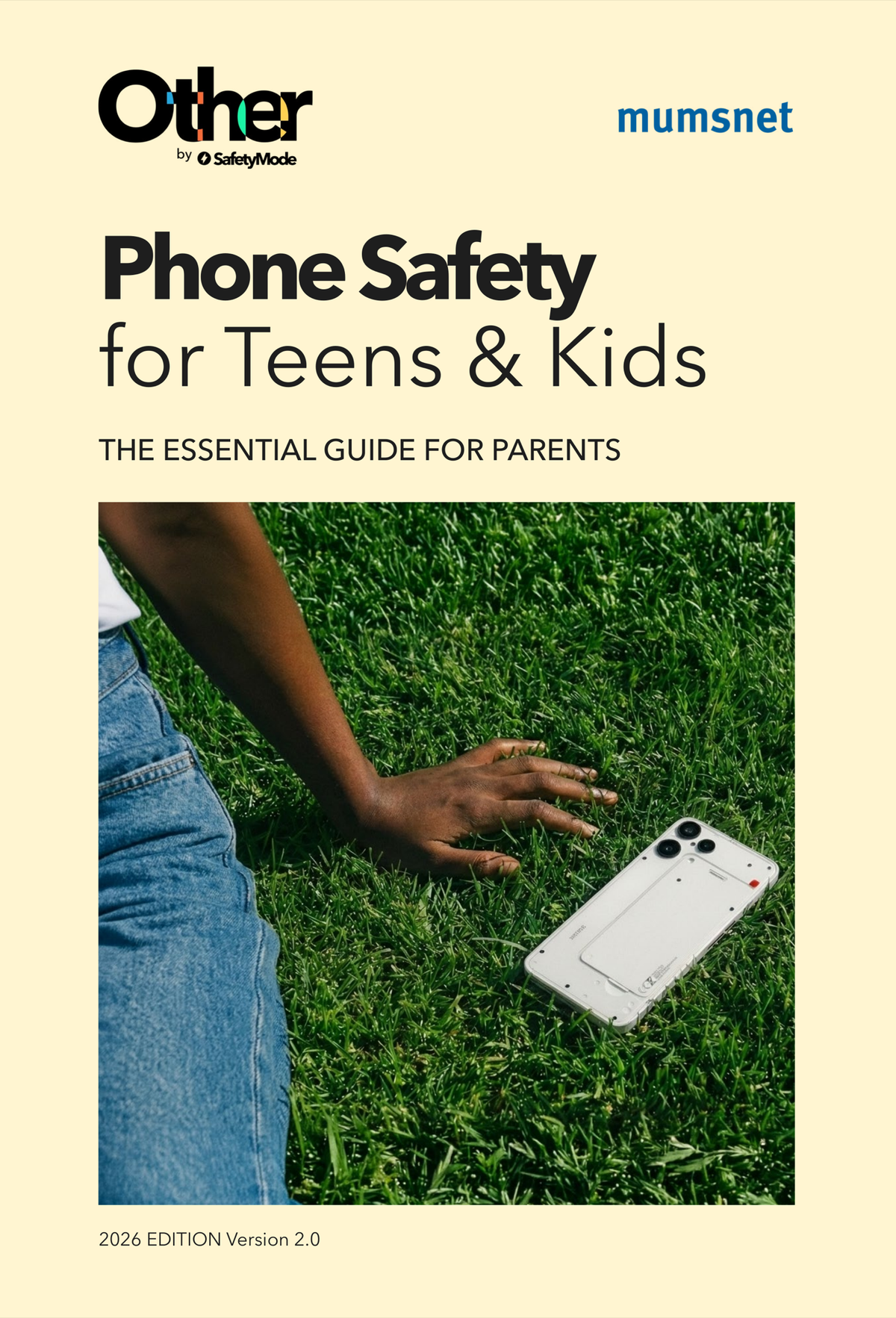 Online Child Safety Guide cover, Phone Safety for Teens and Kids, 2026 Edition
